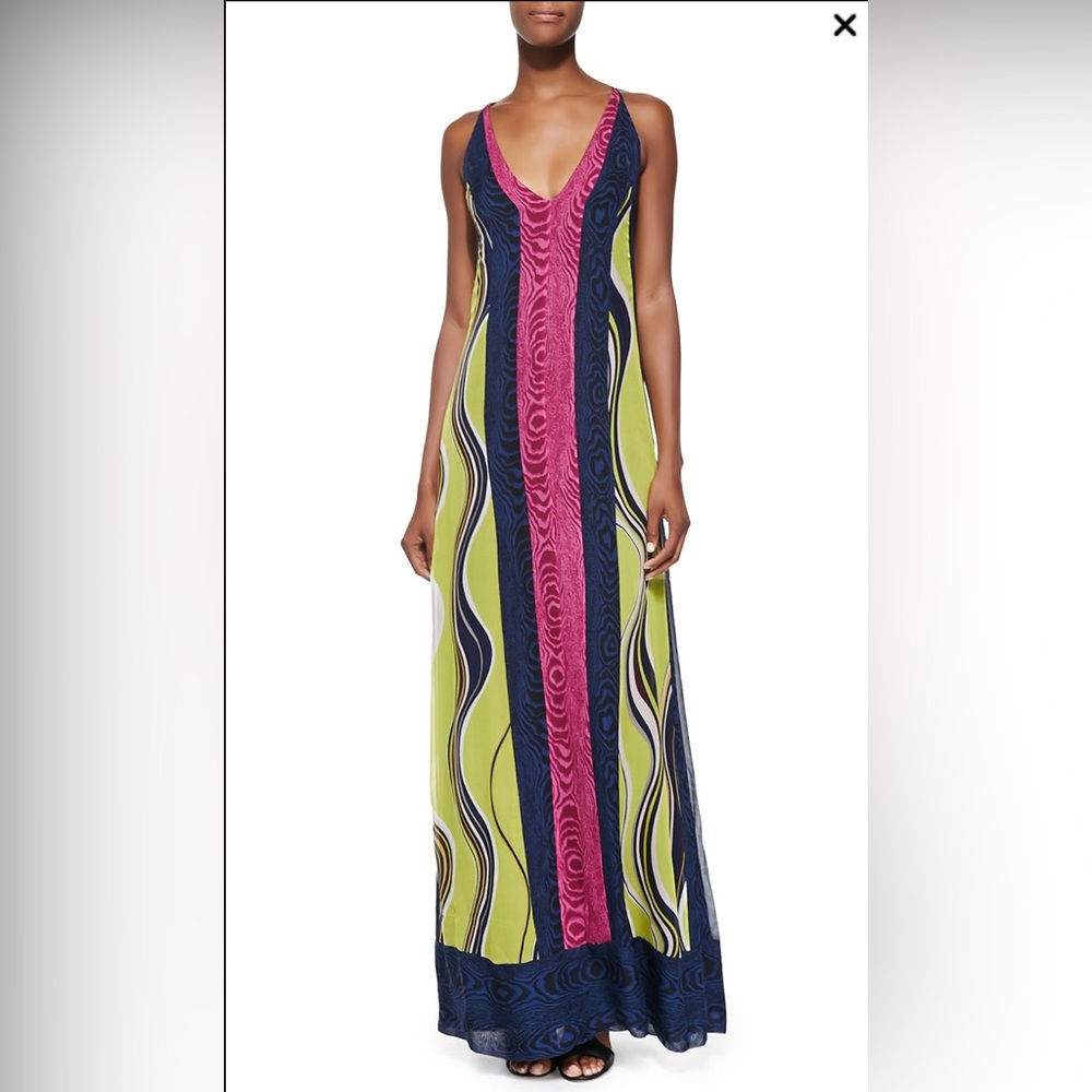 Diane Von Furstenberg McKinley Silk Maxi Dress, 2